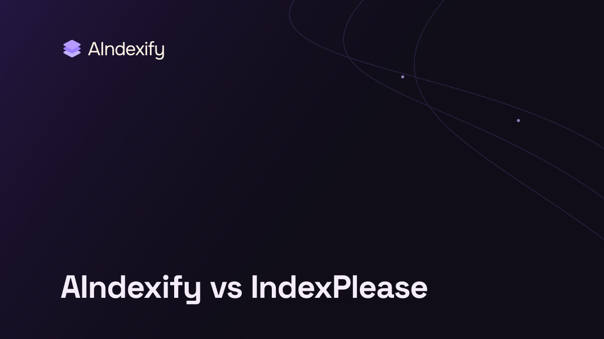 AIndexify vs IndexPlease